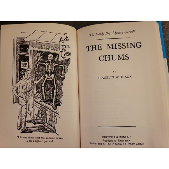 Lot of 3 Hardy Boys flashlight edition books # 2 3 4 Cliff Old Mill Chums Vtg - Picture 7 of 11